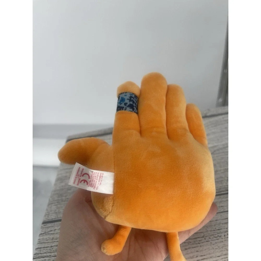 Ty Beanie Babies Emoji Movie Hi-5 Hand Orange Plush Stuffed Animal‎ Toy 7